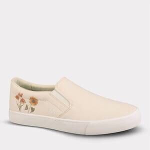 NEW MYKOS women's piper slip-on shoe in cream